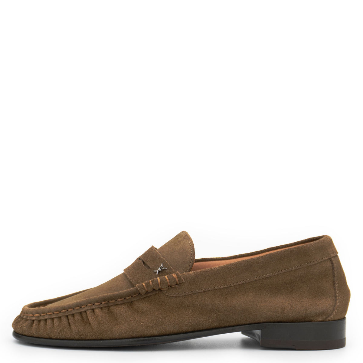 Strata Suede Loafer | Beige