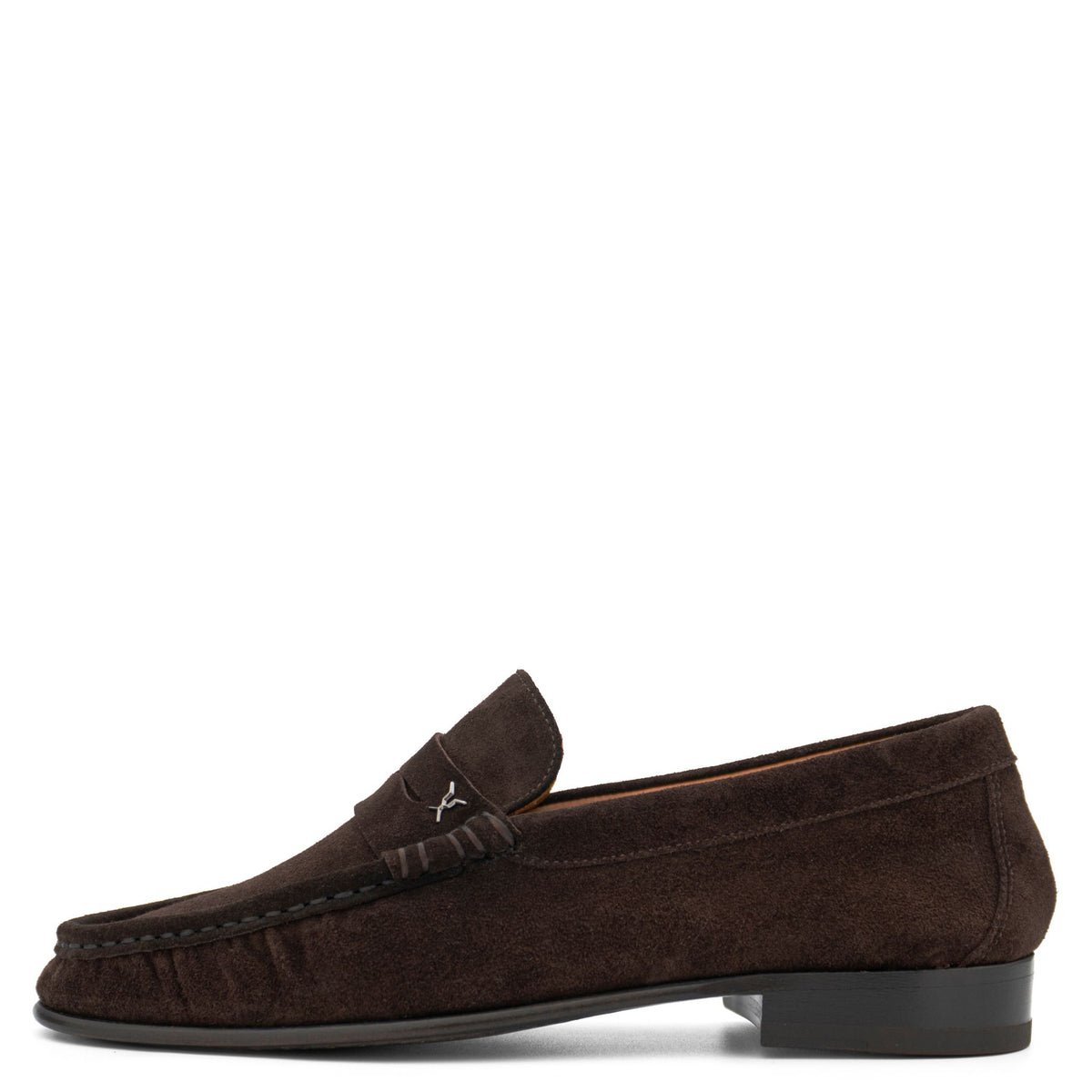 Strata Suede Loafer | Brown