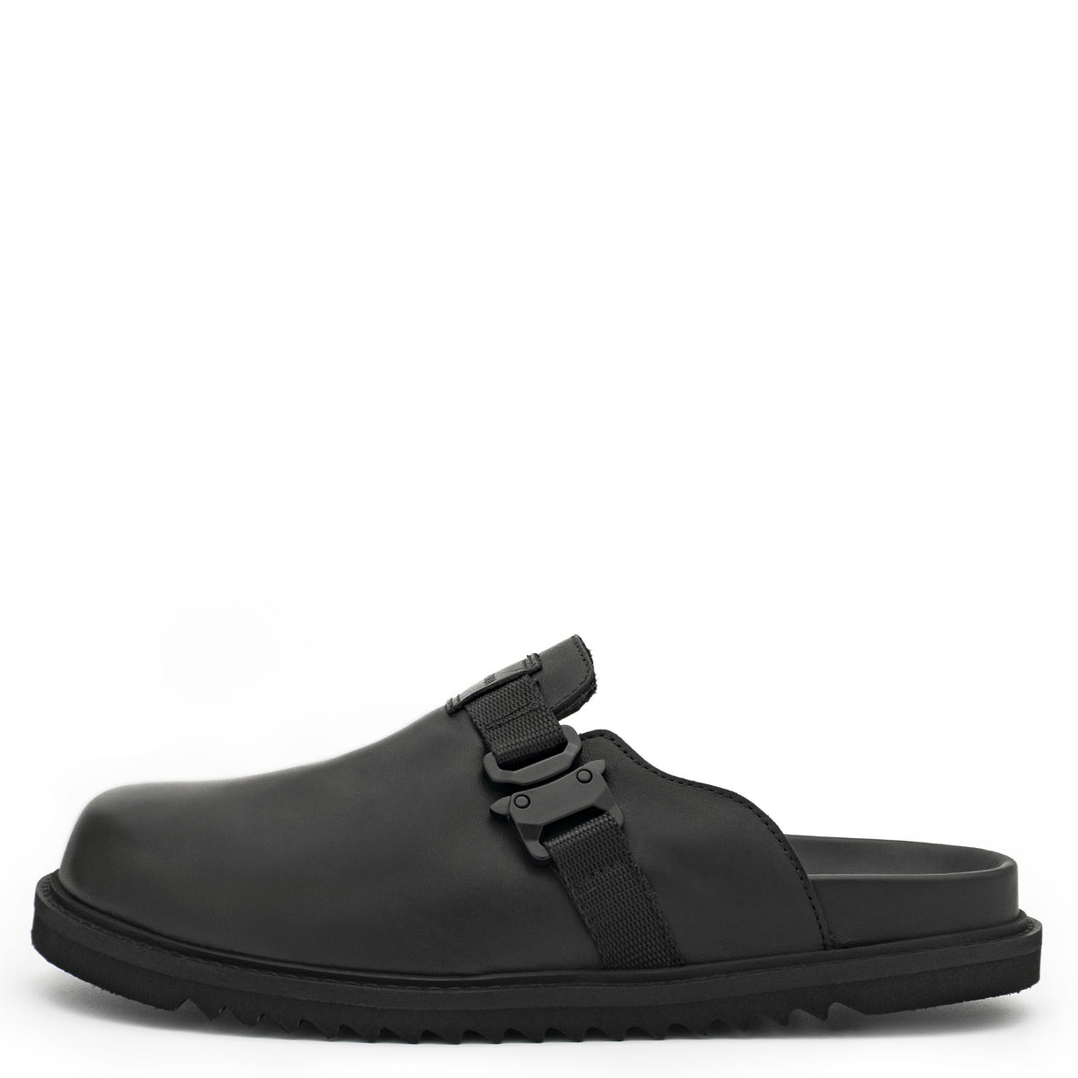 Arc Leather Clog | Black