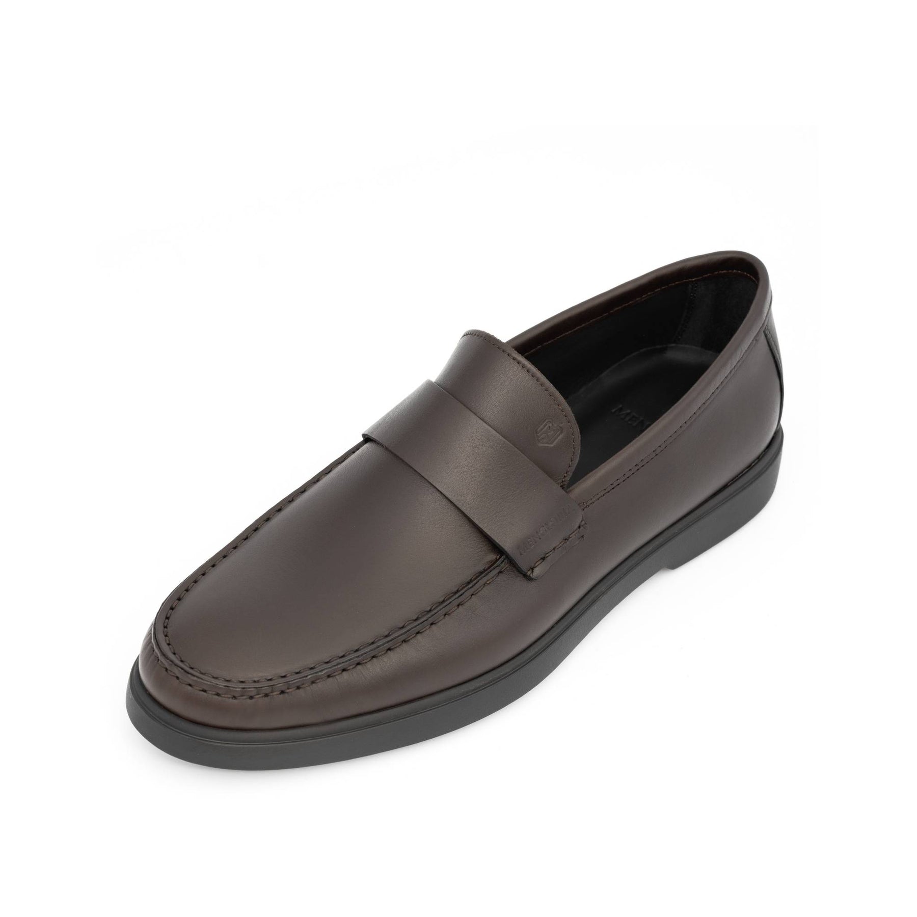 Flow Leather Loafer | Brown