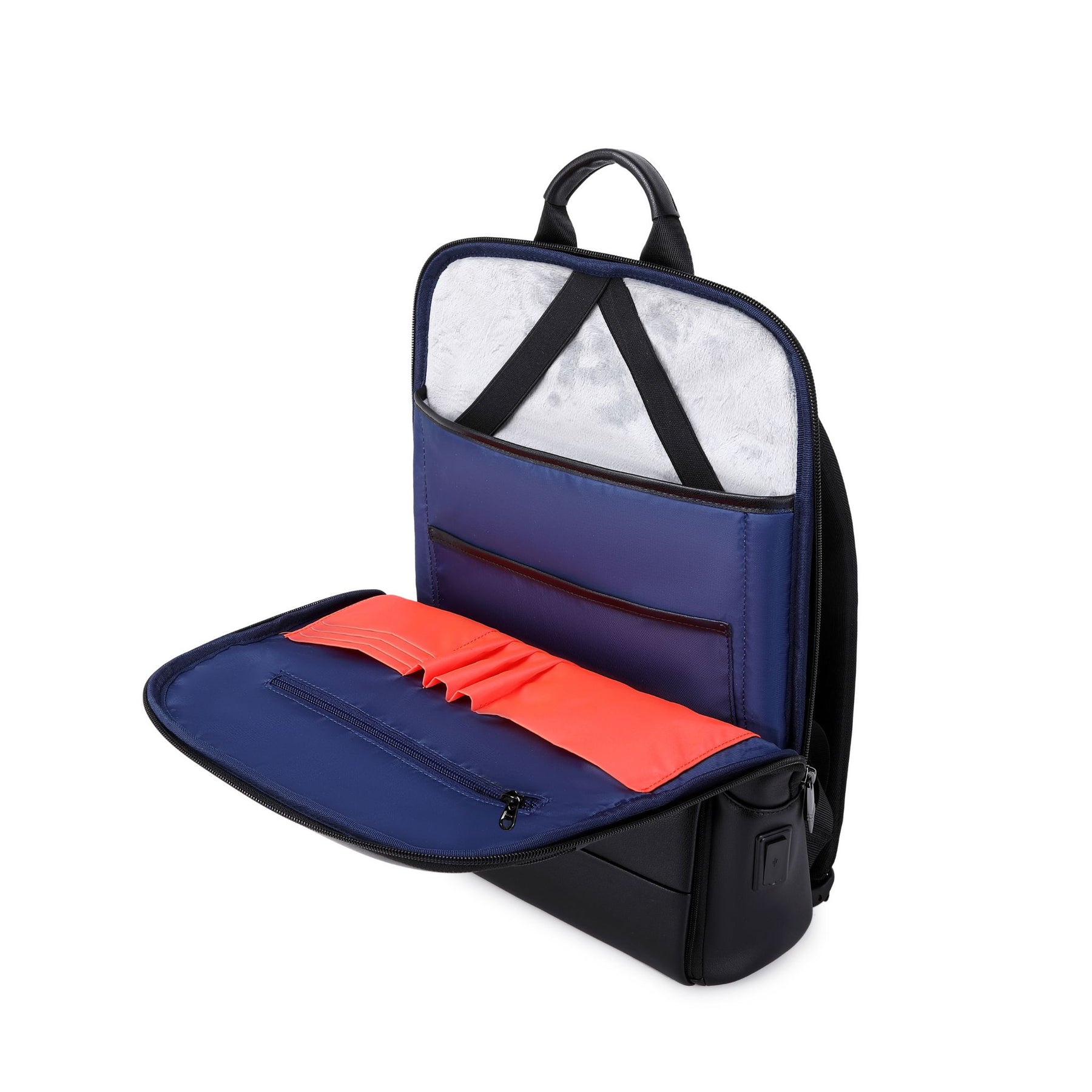 Quest Leather Backpack | Black