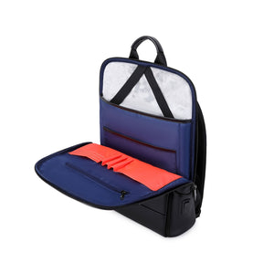 Quest Leather Backpack | Black