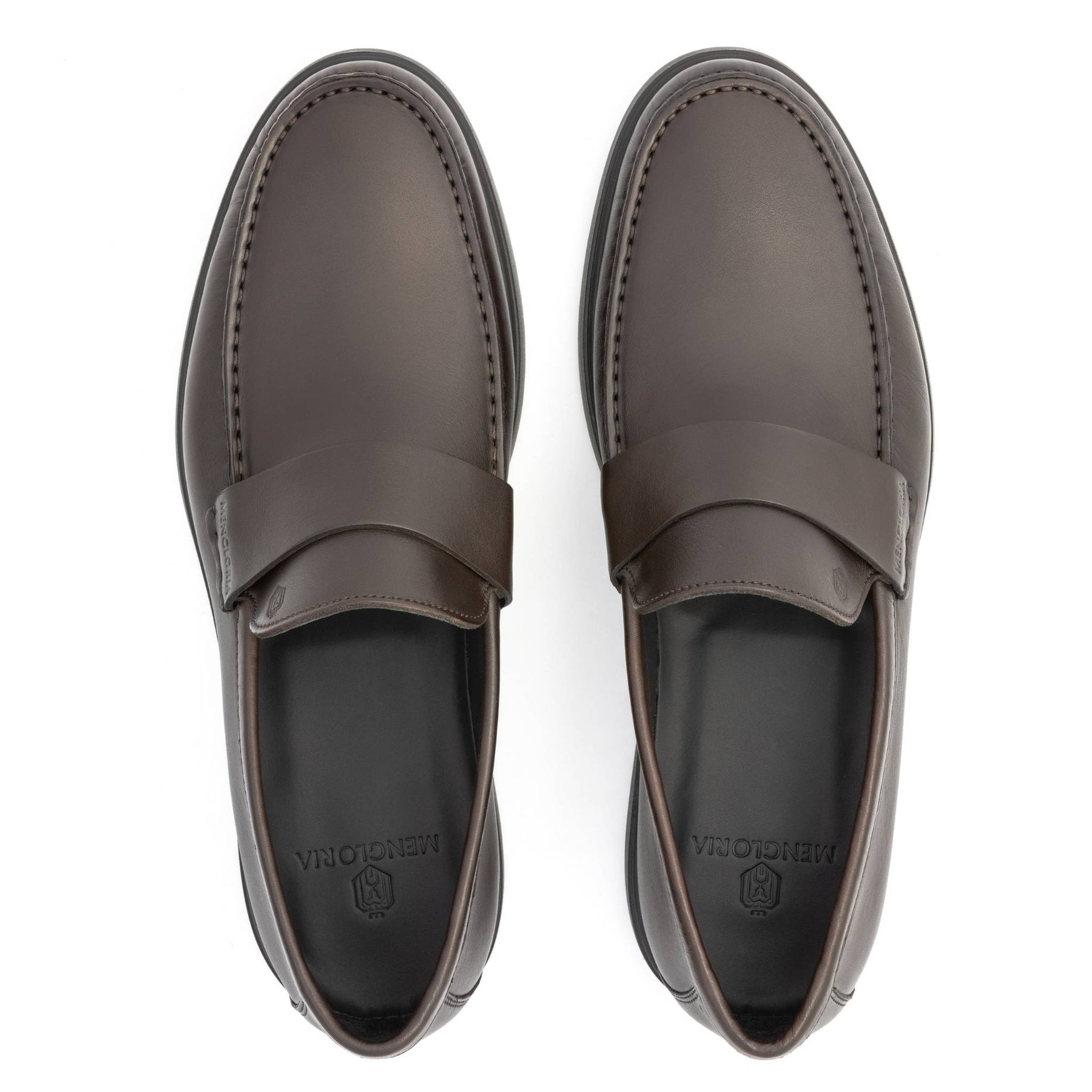 Flow Leather Loafer | Brown