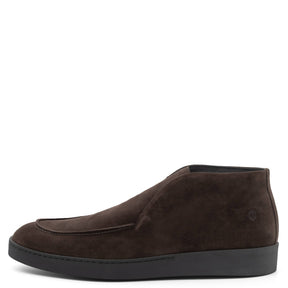 Aspen Suede Ankle Boots | Dark Brown