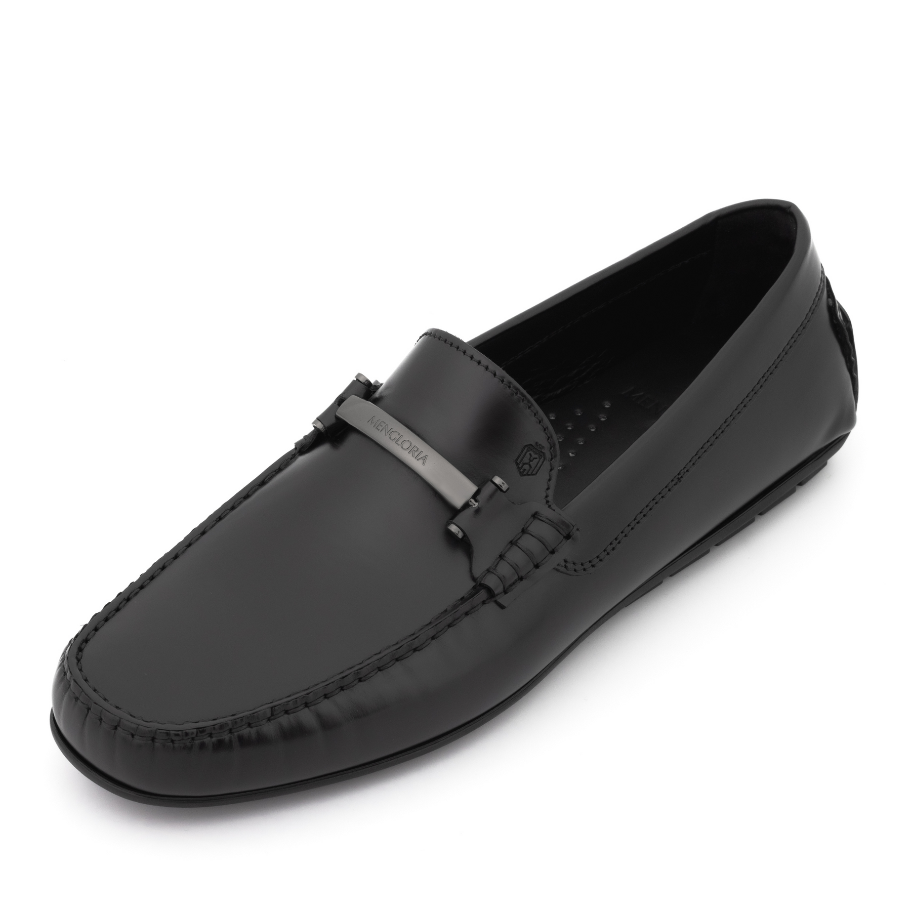 Wynn Leather Moccasin | Black