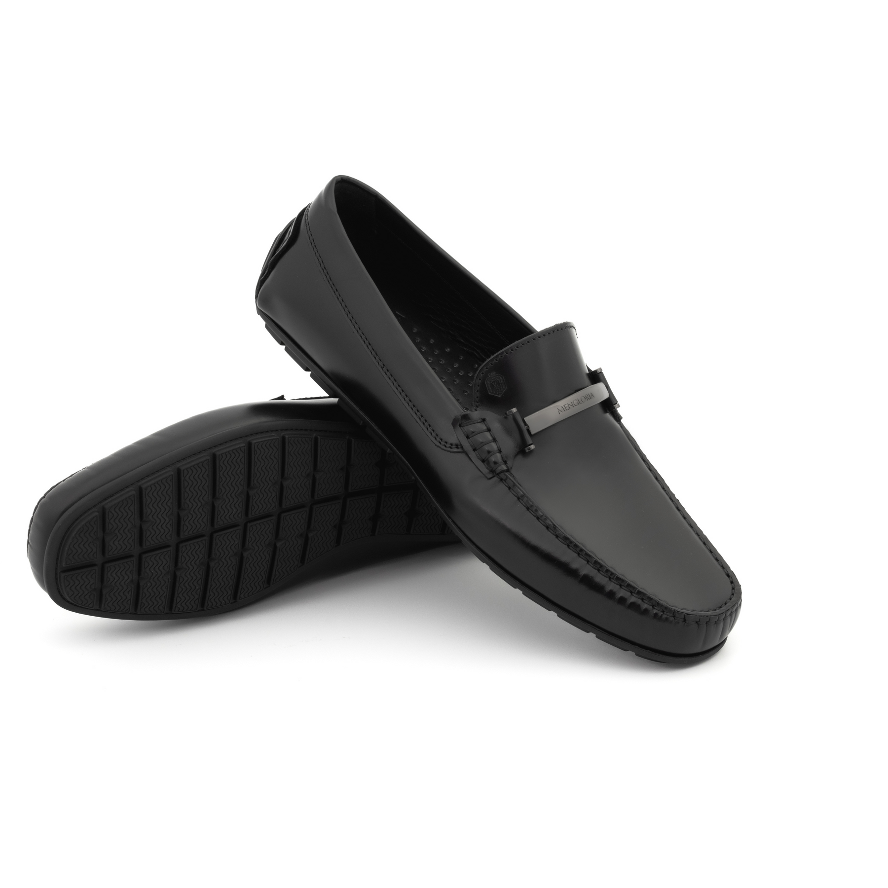 Wynn Leather Moccasin | Black