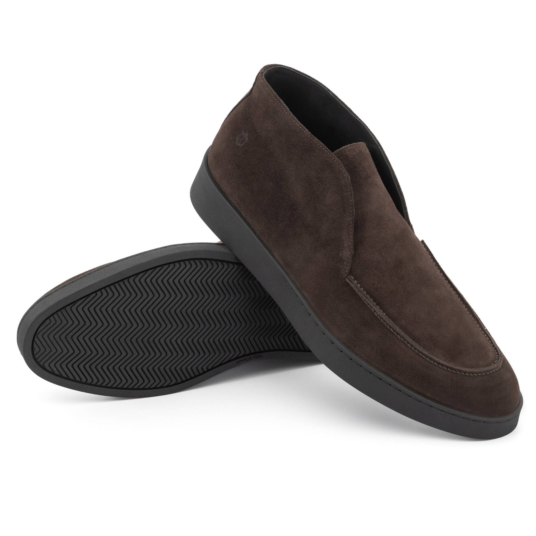 Aspen Suede Ankle Boots | Dark Brown