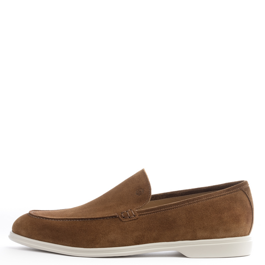 Aspen Suede Loafer | Brown