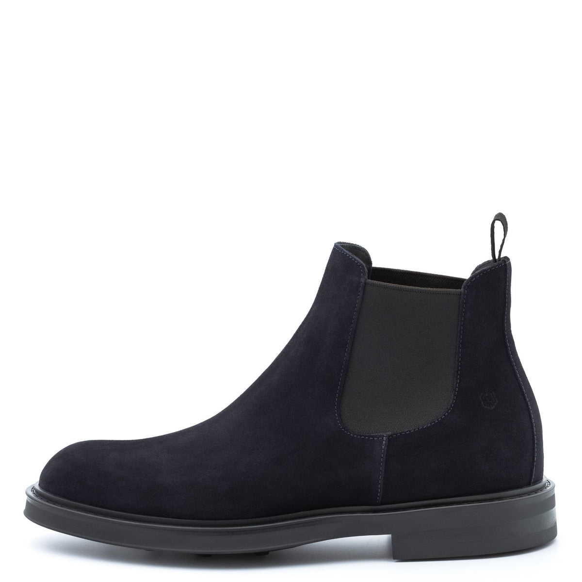Suede Chelsea Boots | Navy
