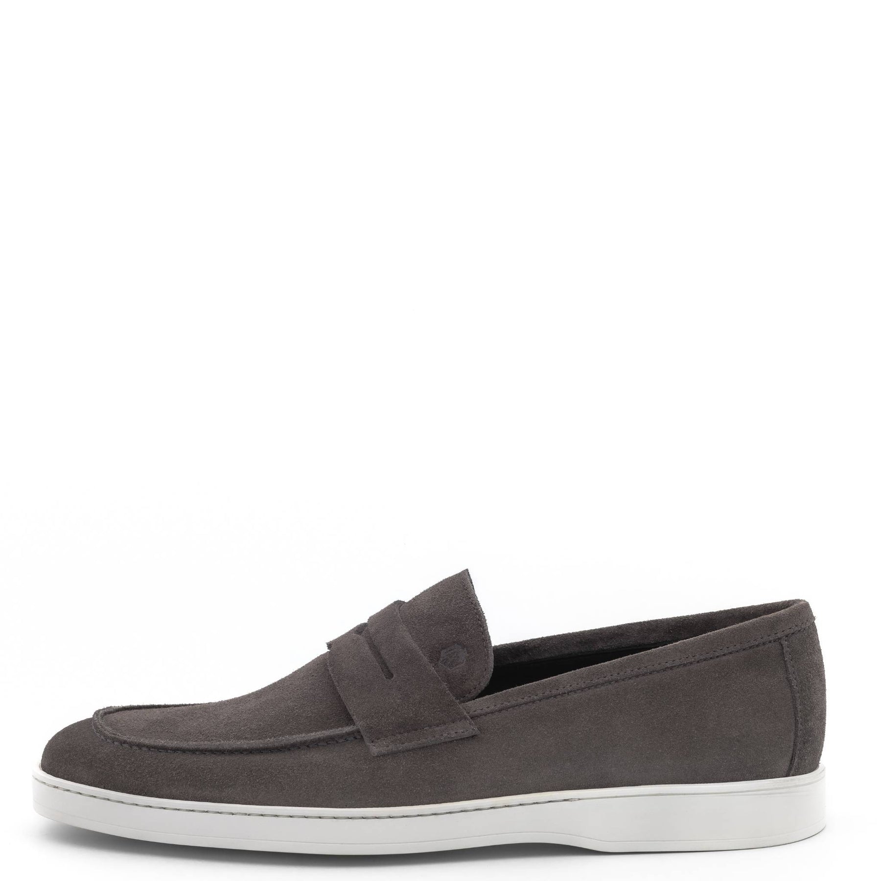 Serene Suede Loafer | Dark Grey