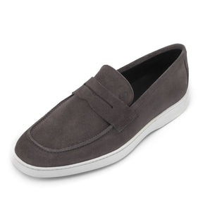 Serene Suede Loafer | Dark Grey