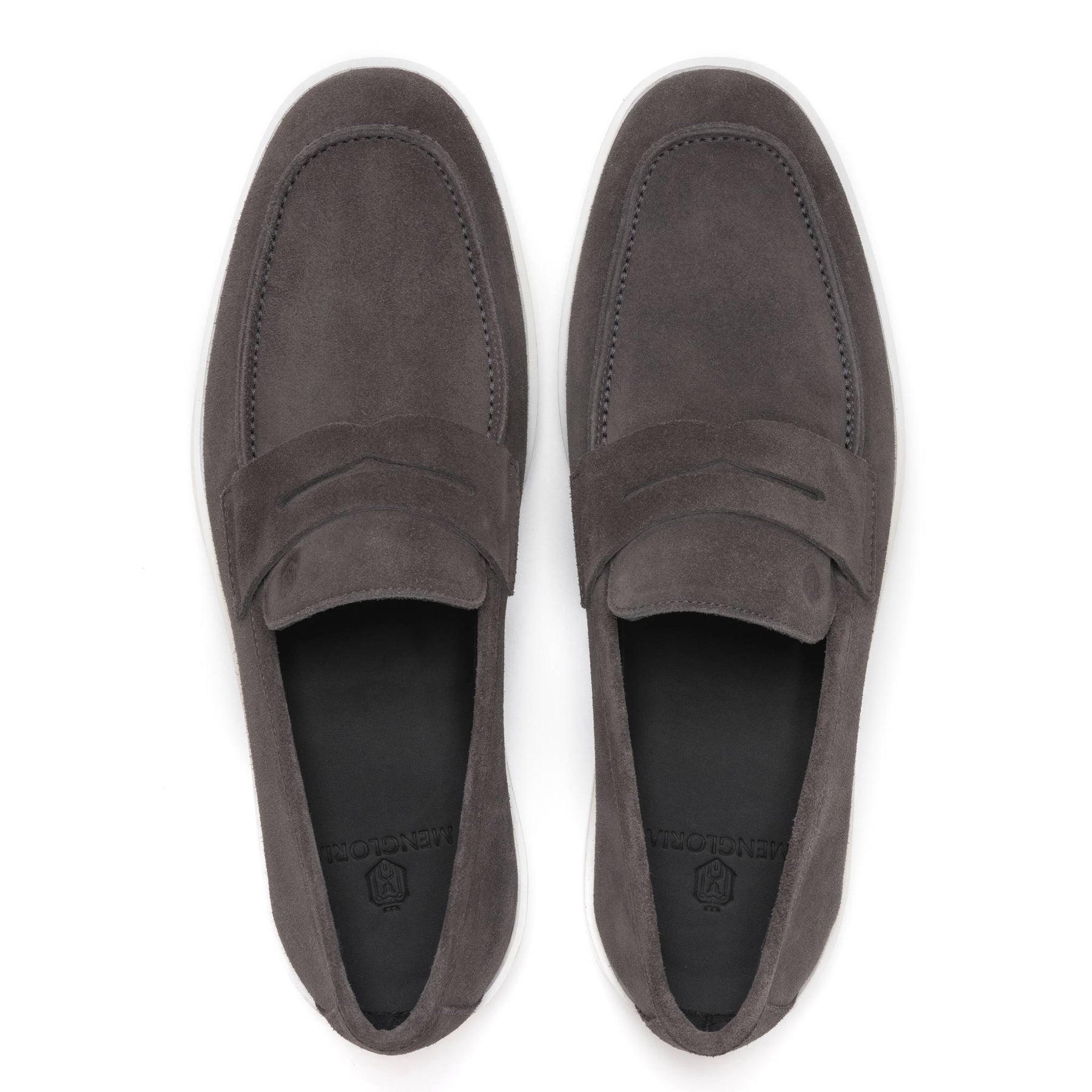 Serene Suede Loafer | Dark Grey