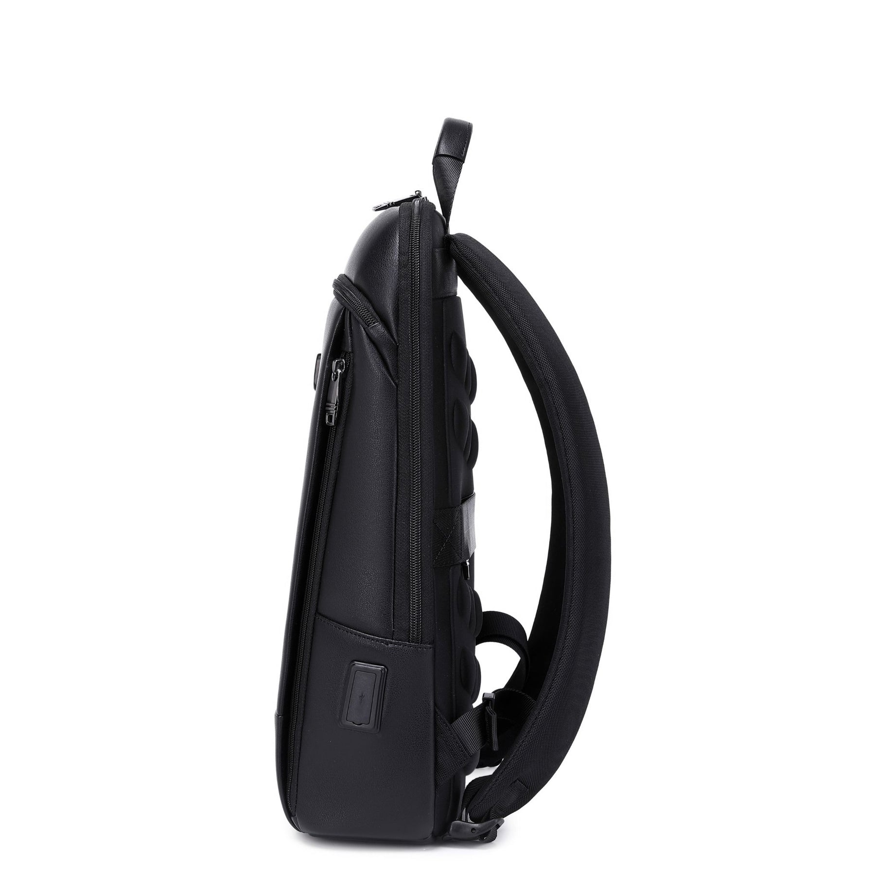 Quest Leather Backpack | Black