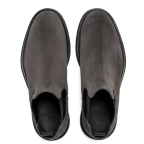 Suede Chelsea Boots | Dark Grey