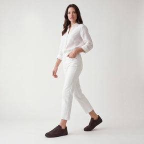 Capri Suede Sneaker  | Plum Brown