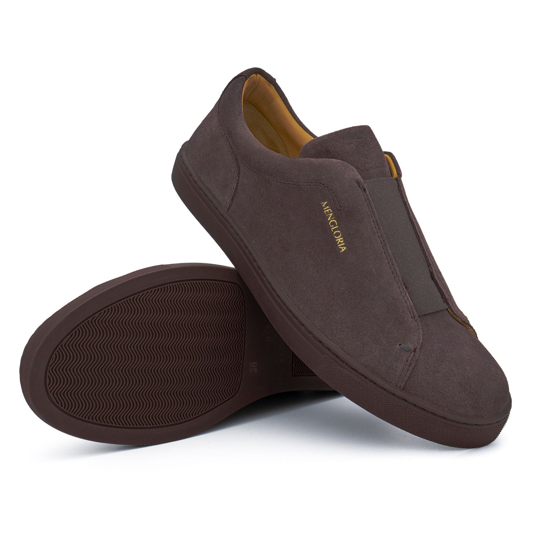 Capri Suede Sneaker  | Plum Brown
