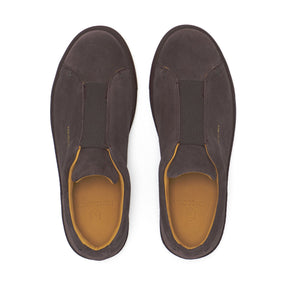 Capri Suede Sneaker  | Plum Brown
