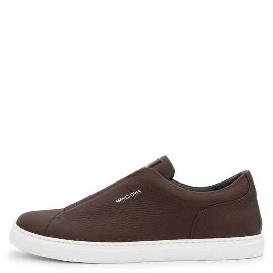 Capri Leather Sneaker  | Brown