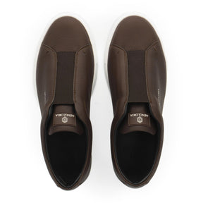 Capri Leather Sneaker  | Brown
