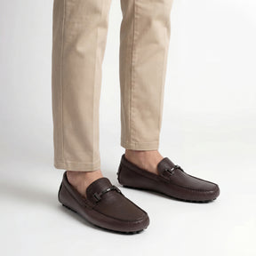 Ingot Leather Driver | Brown