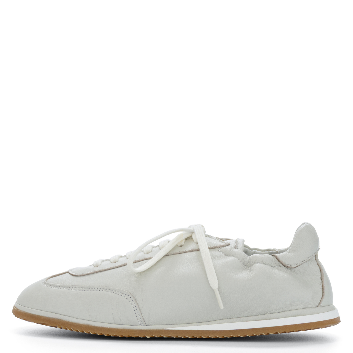Vela Leather Sneaker |  Ivory