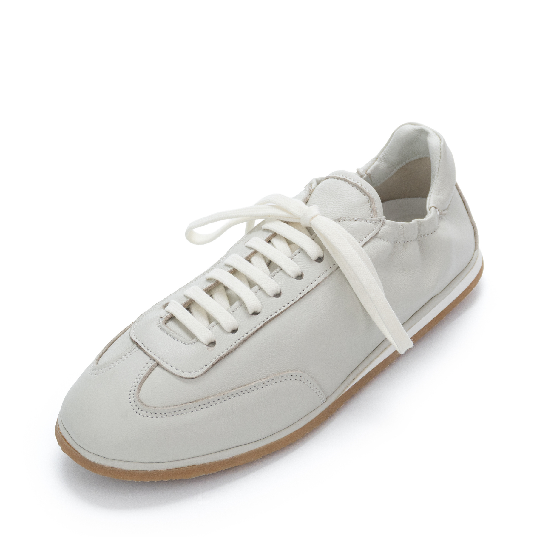Vela Leather Sneaker |  Ivory