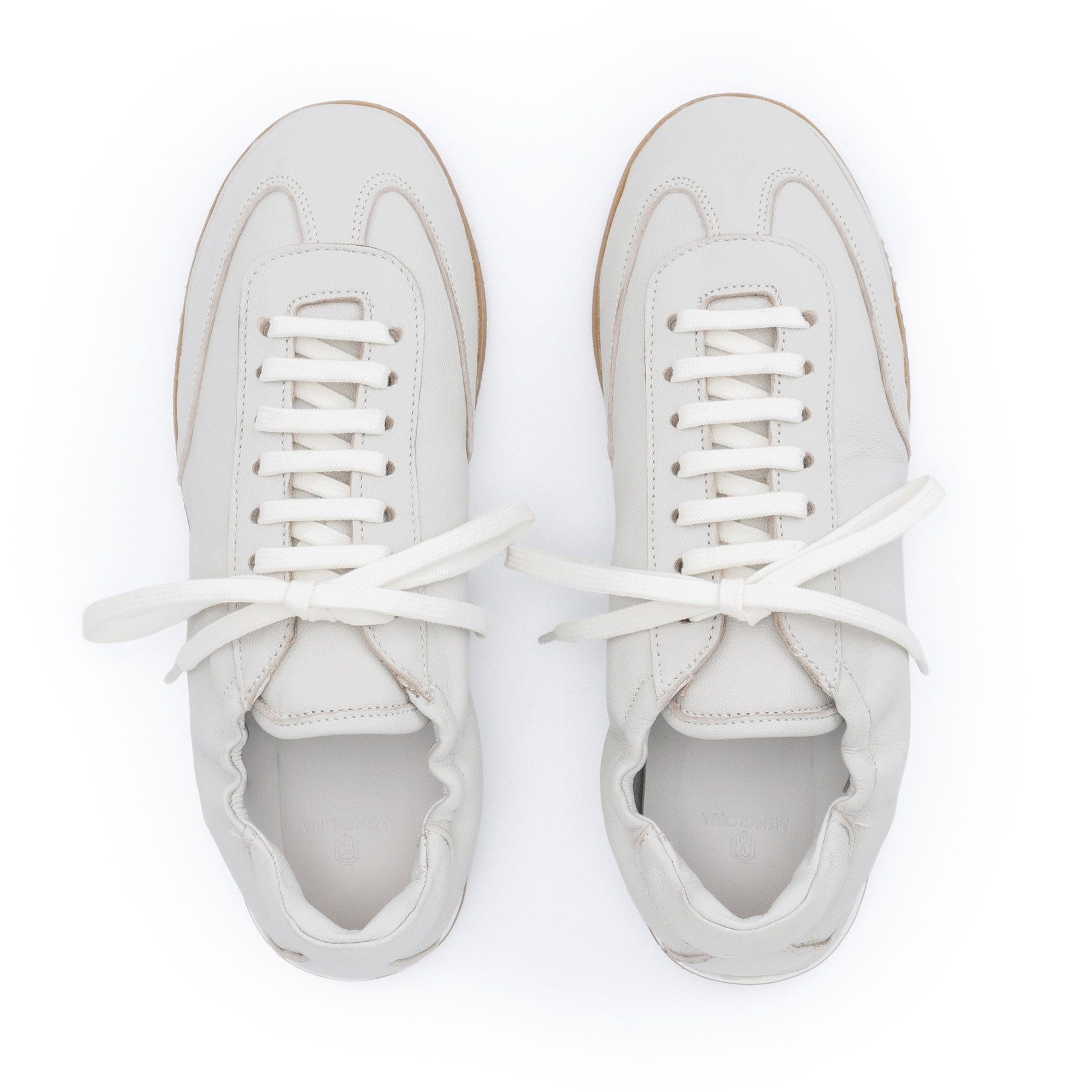 Vela Leather Sneaker |  Ivory