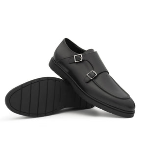 Laax Double Monk Strap | Black