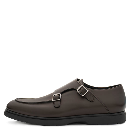Laax Double Monk Strap | Brown