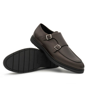 Laax Double Monk Strap | Brown