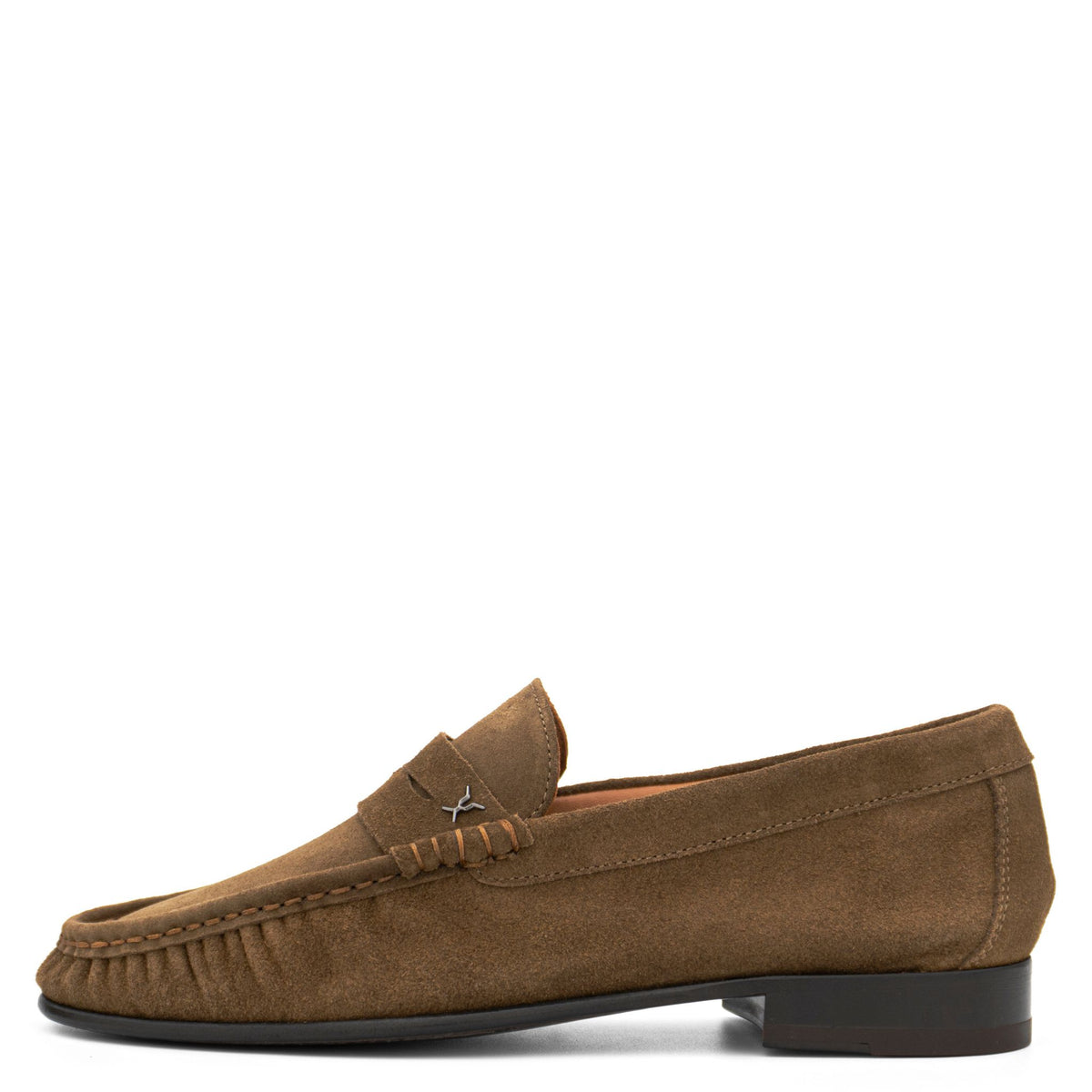 Strata Suede Loafer | Beige