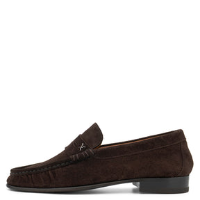 Strata Suede Loafer | Brown