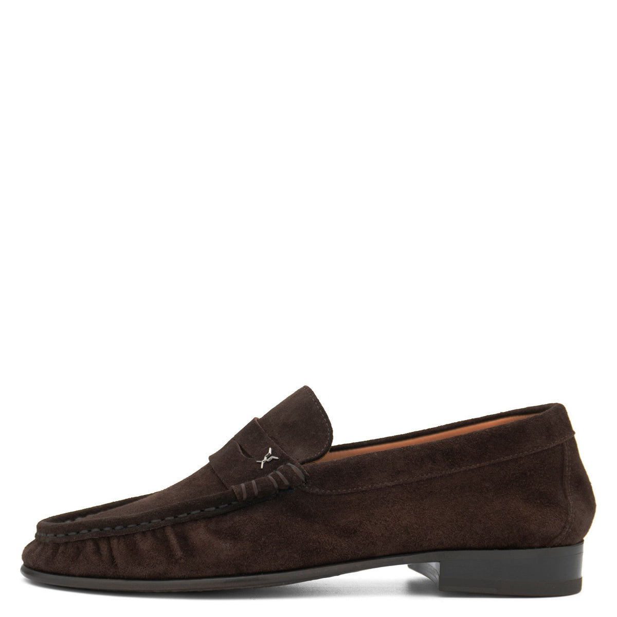 Strata Suede Loafer | Brown