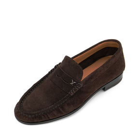 Strata Suede Loafer | Brown
