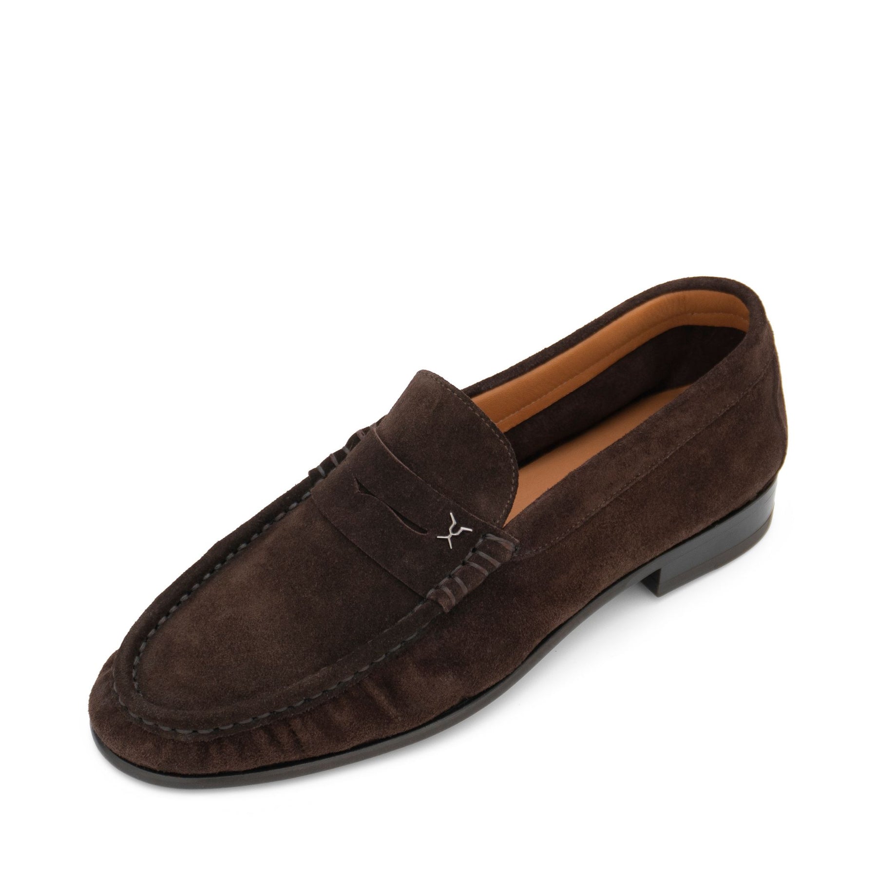 Strata Suede Loafer | Brown