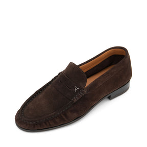 Strata Suede Loafer | Brown