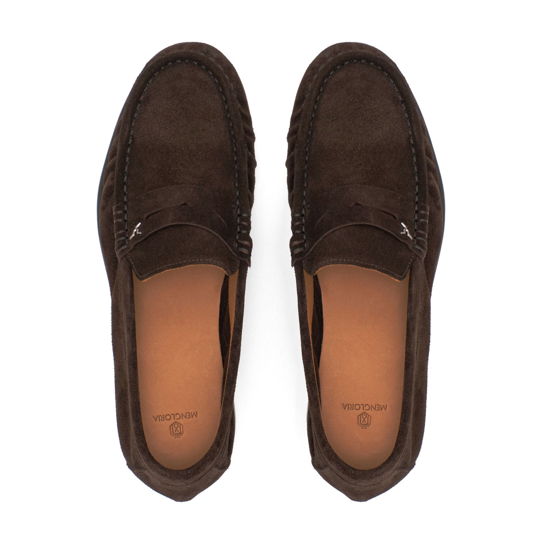 Strata Suede Loafer | Brown