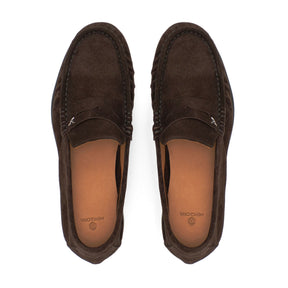Strata Suede Loafer | Brown