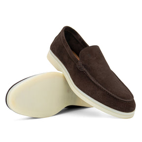 Aspen Suede Loafer | Brown