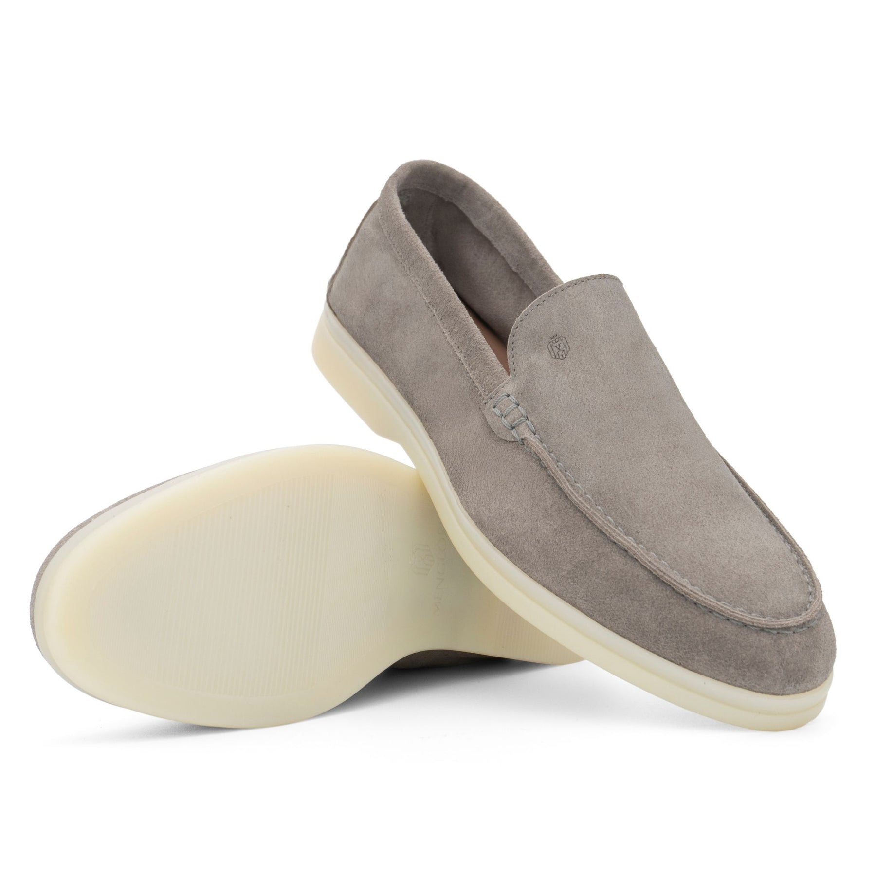 Aspen Suede Loafer | Grey
