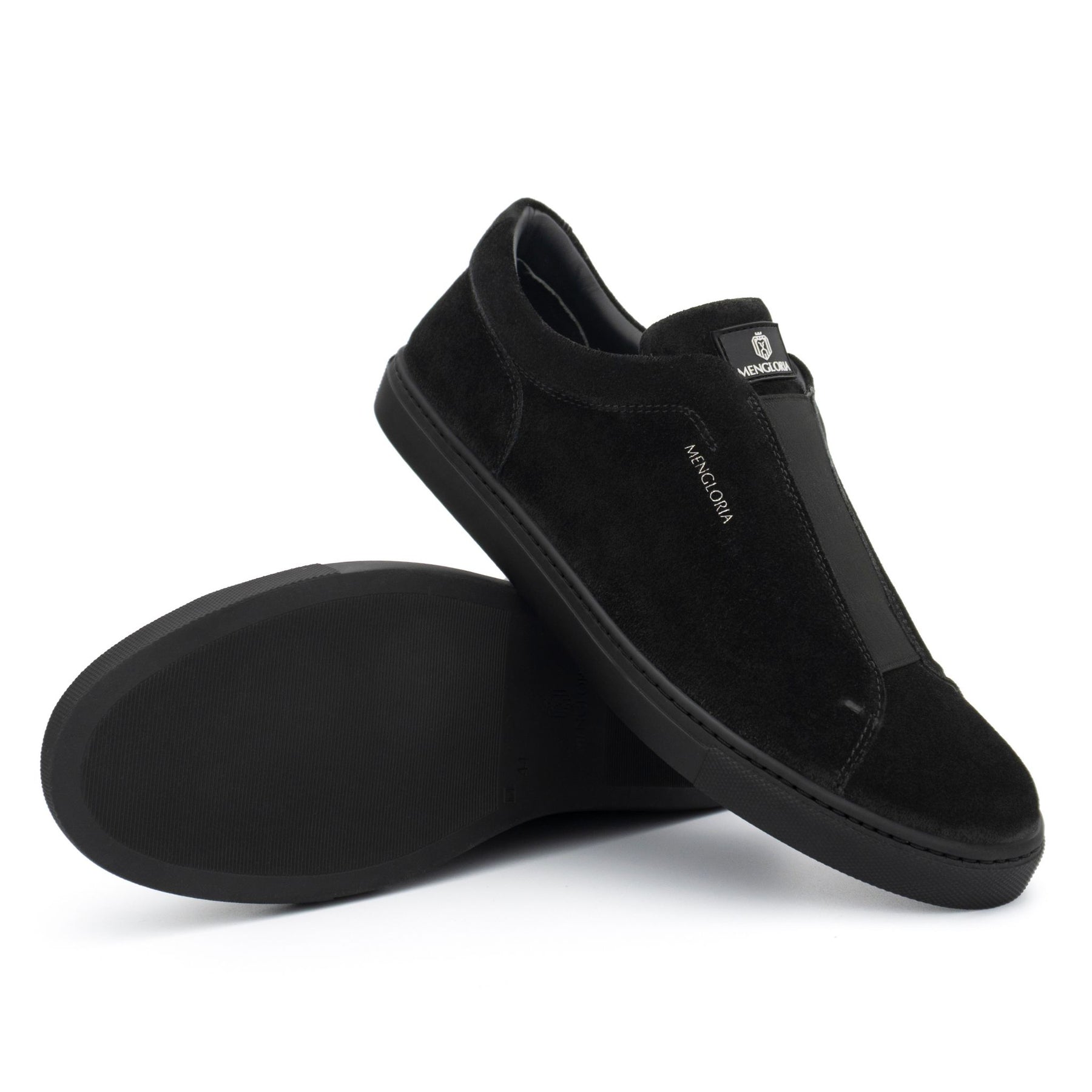 Capri Suede Sneaker | Black