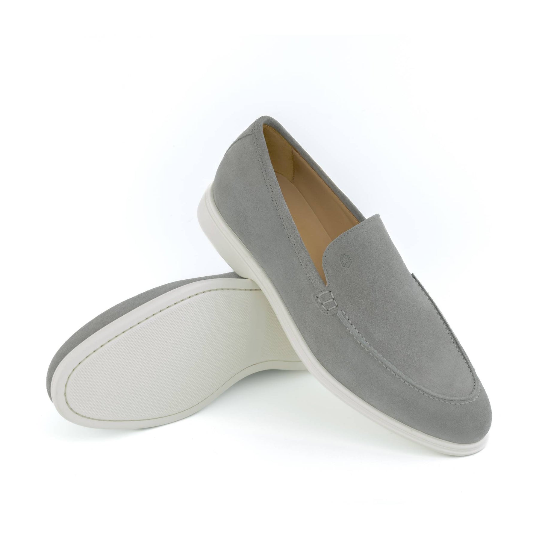 Aspen Suede Loafer | Grey