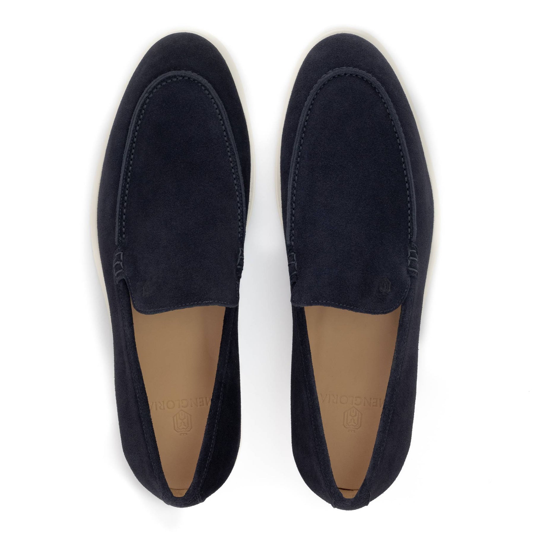 Aspen Suede Loafer | Navy