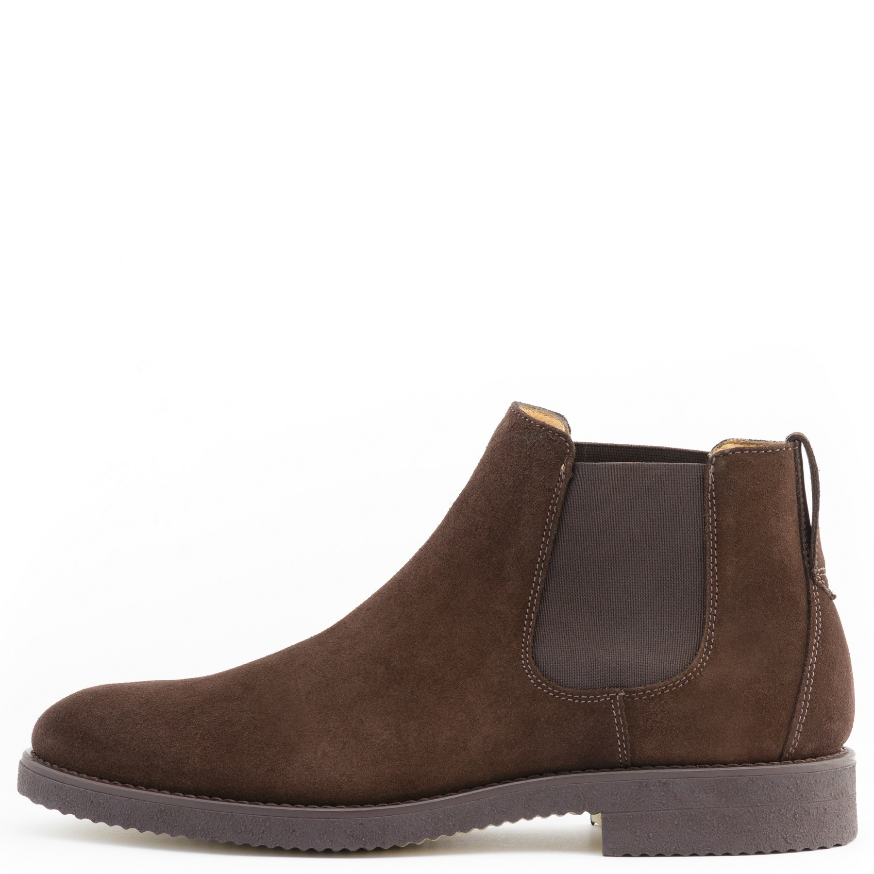 Suede Chelsea Boots | Brown