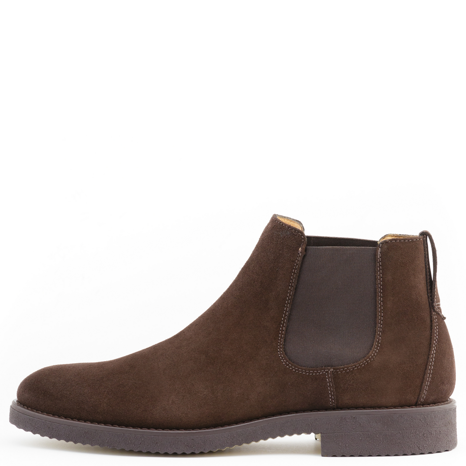 Suede top dealer boots