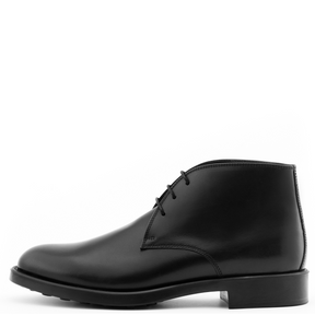 Elite Leather Desert Boots | Black