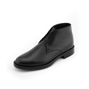 Elite Leather Desert Boots | Black