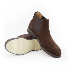 Suede Chelsea Boots | Brown
