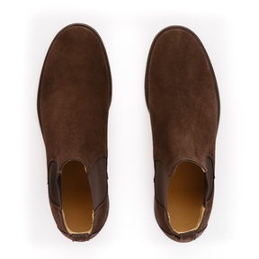 Suede Chelsea Boots | Brown