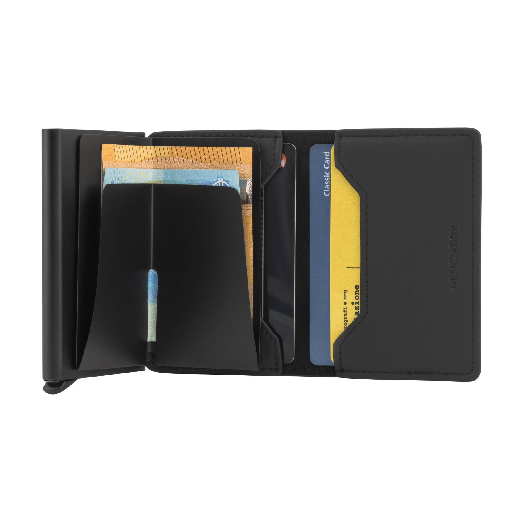 Slim Leather Wallet | Black